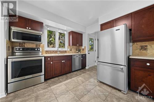 1619 Valmarie Avenue, Ottawa, ON - Indoor Photo Showing Kitchen With Stainless Steel Kitchen