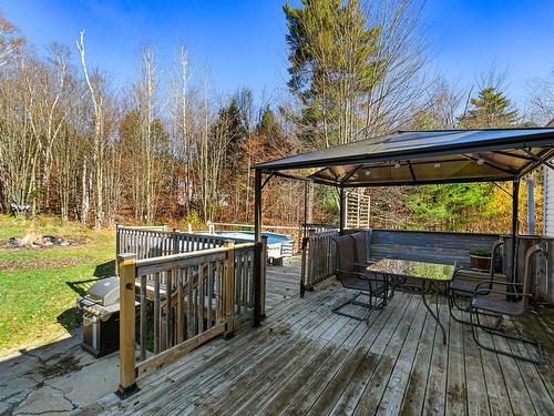 Balcony - 364 Côte St-Paul, Saint-Colomban, QC - Outdoor With Above Ground Pool With Deck Patio Veranda