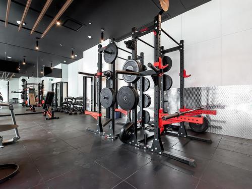 Exercise room - 3501-1245 Rue De Bleury, Montréal (Ville-Marie), QC - Indoor Photo Showing Gym Room