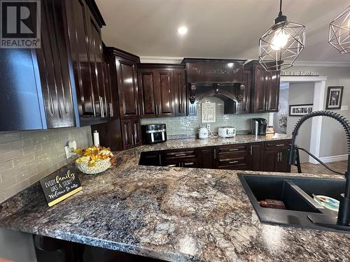 7 School Road, Marystown, NL - Indoor Photo Showing Kitchen With Double Sink With Upgraded Kitchen