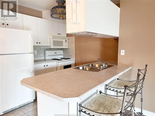 2592 Pillette Unit# 102, Windsor, ON - Indoor Photo Showing Kitchen With Double Sink