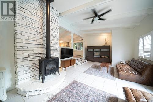 122 Balmoral Drive, Brantford, ON - Indoor With Fireplace