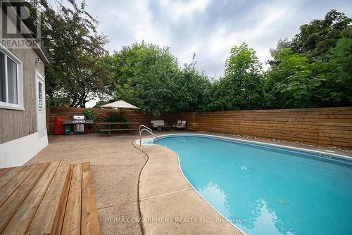 122 Balmoral Drive, Brantford, ON - Outdoor With In Ground Pool With Backyard