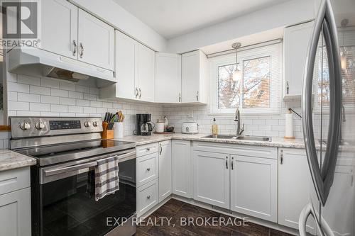 1056 Pinewood Place, Kingston (City Northwest), ON - Indoor Photo Showing Kitchen With Double Sink