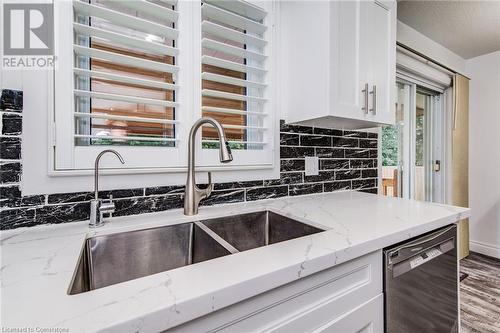 49 Vardon Avenue, Cambridge, ON - Indoor Photo Showing Kitchen With Double Sink