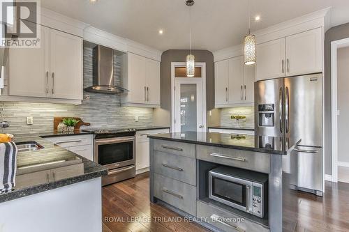 1281 Waterwheel Road, London, ON - Indoor Photo Showing Kitchen With Upgraded Kitchen