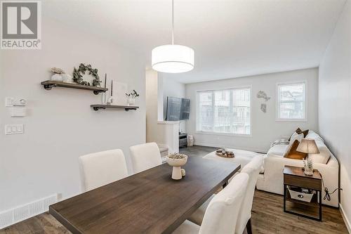 118 Walden Circle Se, Calgary, AB - Indoor Photo Showing Dining Room