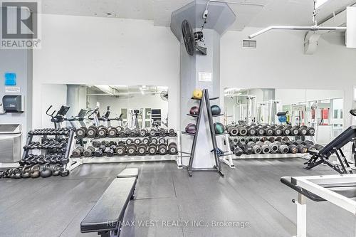 821 - 155 Dalhousie Street, Toronto, ON - Indoor Photo Showing Gym Room