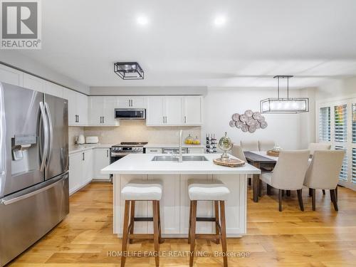 4 Sarno Street, Vaughan, ON - Indoor Photo Showing Kitchen With Double Sink