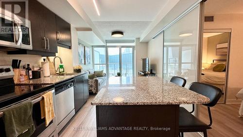 605 - 1 Scott Street, Toronto, ON - Indoor Photo Showing Kitchen With Upgraded Kitchen