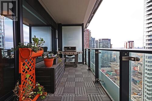 3303 - 224 King Street W, Toronto, ON - Outdoor With Balcony With Exterior