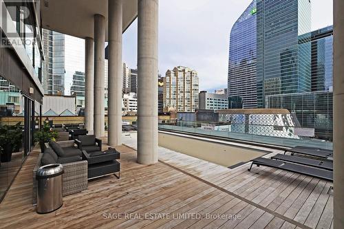 3303 - 224 King Street W, Toronto, ON - Outdoor With Deck Patio Veranda