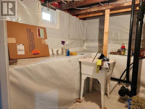 85 Ann Street, Thamesville, ON - Indoor Photo Showing Basement