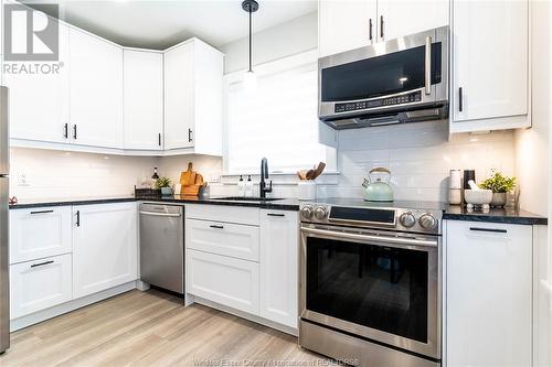 1748 Hall Avenue, Windsor, ON - Indoor Photo Showing Kitchen With Upgraded Kitchen