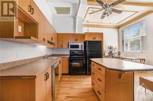 297 Dupuis Street Unit#107, Ottawa, ON - Indoor Photo Showing Kitchen With Double Sink