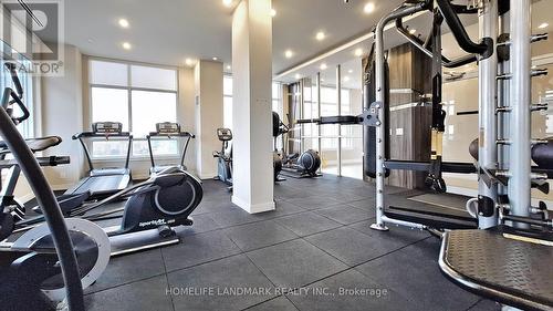 707 Sw - 9191 Yonge Street, Richmond Hill, ON - Indoor Photo Showing Gym Room