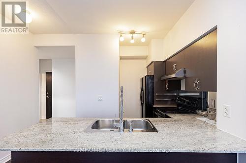 3602 - 388 Prince Of Wales Drive, Mississauga, ON - Indoor Photo Showing Kitchen With Double Sink