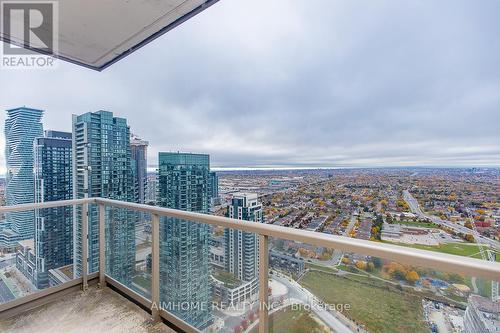 3602 - 388 Prince Of Wales Drive, Mississauga, ON - Outdoor With Balcony With View