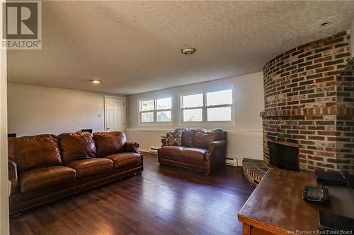 59 Berkley Drive, Riverview, NB - Indoor Photo Showing Living Room With Fireplace