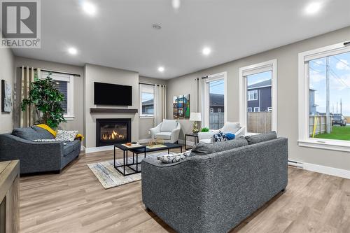 196 Cheeseman Drive, St. John'S, NL - Indoor Photo Showing Living Room With Fireplace