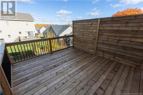 11 Belidor Street, Moncton, NB - Outdoor With Deck Patio Veranda With Exterior