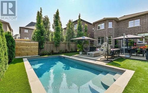 21 Verdi Road, Richmond Hill, ON - Outdoor With In Ground Pool With Backyard