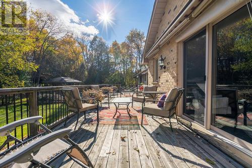 9565 Oxbow Drive, Middlesex Centre, ON - Outdoor With Deck Patio Veranda