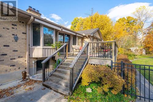 9565 Oxbow Drive, Middlesex Centre, ON - Outdoor With Deck Patio Veranda