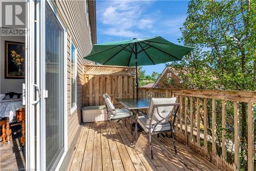 38 Howe Drive Unit# 1A, Kitchener, ON - Outdoor With Deck Patio Veranda With Exterior