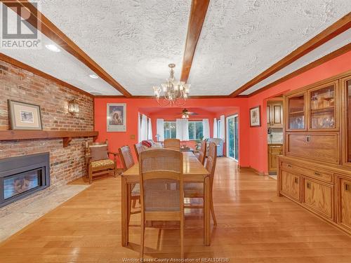 607 County Rd 2, Lakeshore, ON - Indoor With Fireplace