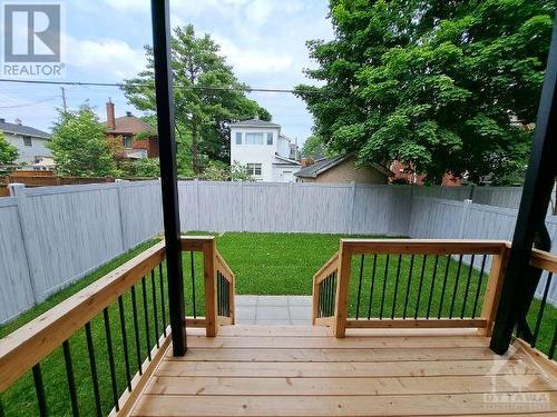 Backyard - 507 Edison Avenue, Ottawa, ON - Outdoor With Deck Patio Veranda