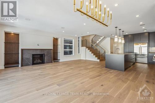 507 Edison Avenue, Ottawa, ON - Indoor Photo Showing Other Room With Fireplace