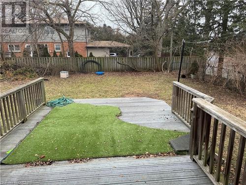 508 Walkers Line Unit# Main Level, Burlington, ON - Outdoor With Deck Patio Veranda With Backyard