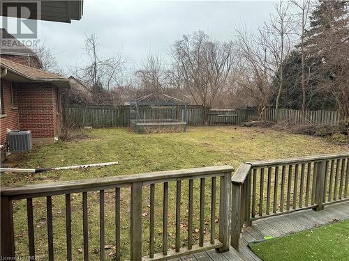 508 Walkers Line Unit# Main Level, Burlington, ON - Outdoor With Deck Patio Veranda