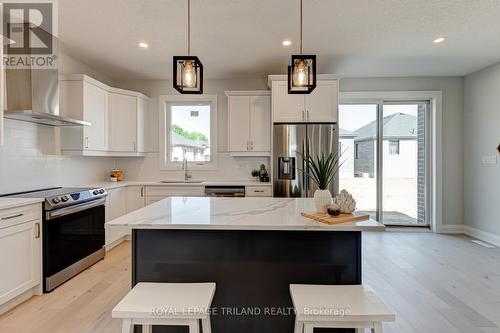 58 - 383 Daventry Way, Middlesex Centre (Kilworth), ON - Indoor Photo Showing Kitchen With Upgraded Kitchen