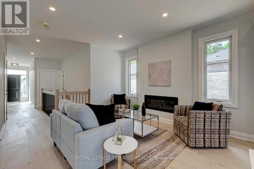 58 - 383 Daventry Way, Middlesex Centre (Kilworth), ON - Indoor Photo Showing Living Room With Fireplace