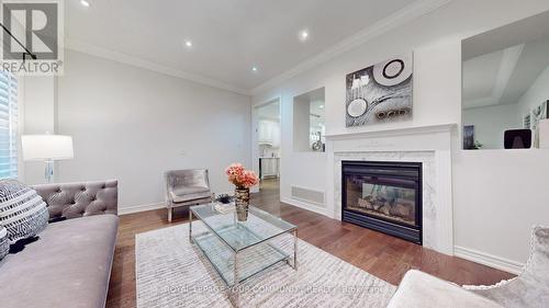 341 Bathurst Glen Drive, Vaughan, ON - Indoor Photo Showing Living Room With Fireplace