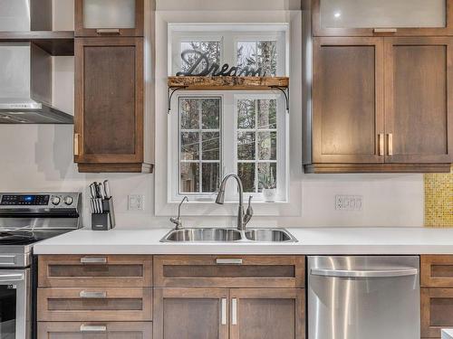 Cuisine - 43 Ch. Des Faucons, Stoneham-Et-Tewkesbury, QC - Indoor Photo Showing Kitchen With Double Sink