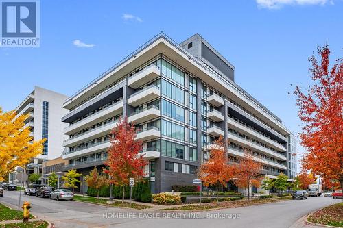 222 - 18 Rean Drive, Toronto, ON - Outdoor With Balcony With Facade