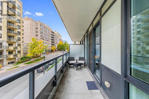 222 - 18 Rean Drive, Toronto, ON - Outdoor With Balcony With Exterior