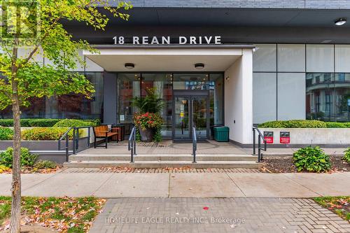 222 - 18 Rean Drive, Toronto, ON - Outdoor