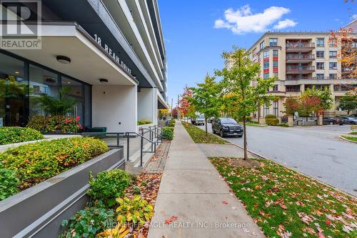 222 - 18 Rean Drive, Toronto, ON - Outdoor With Balcony With Facade