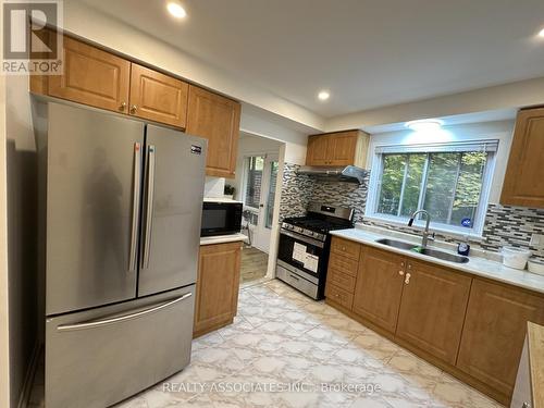 56 Crockamhill Drive, Toronto, ON - Indoor Photo Showing Kitchen With Double Sink