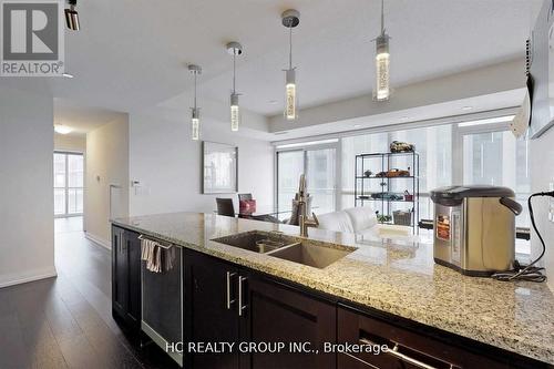 905 - 85 The Donway W, Toronto, ON - Indoor Photo Showing Kitchen With Double Sink With Upgraded Kitchen