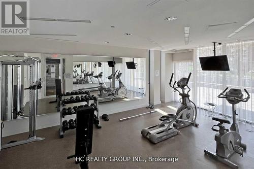 905 - 85 The Donway W, Toronto, ON - Indoor Photo Showing Gym Room