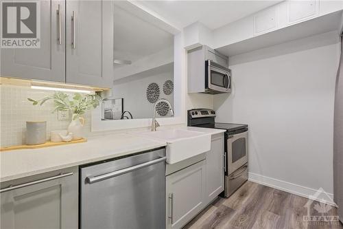 316 Lorry Greenberg Drive Unit#209, Ottawa, ON - Indoor Photo Showing Kitchen