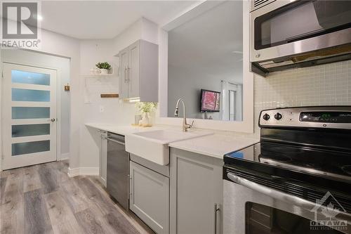 316 Lorry Greenberg Drive Unit#209, Ottawa, ON - Indoor Photo Showing Kitchen