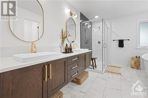 PRIMARY BEDROOM -  5 PC ENSUITE - 1005 Beckton Heights, Ottawa, ON - Indoor Photo Showing Bathroom