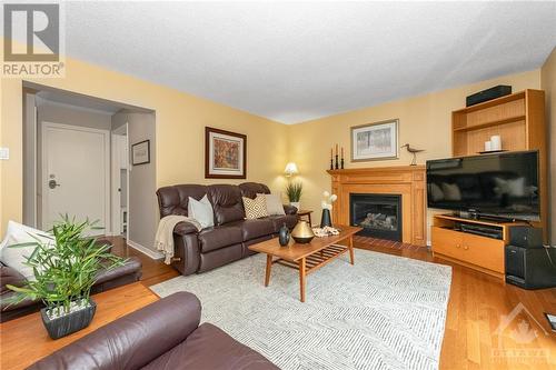 40 Byrd Crescent, Kanata, ON - Indoor Photo Showing Living Room With Fireplace