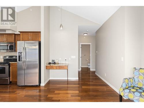 2142 Vasile Road Unit# 412, Kelowna, BC - Indoor Photo Showing Kitchen With Stainless Steel Kitchen